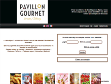 Tablet Screenshot of livraisonsurstand.groupepavillon.fr